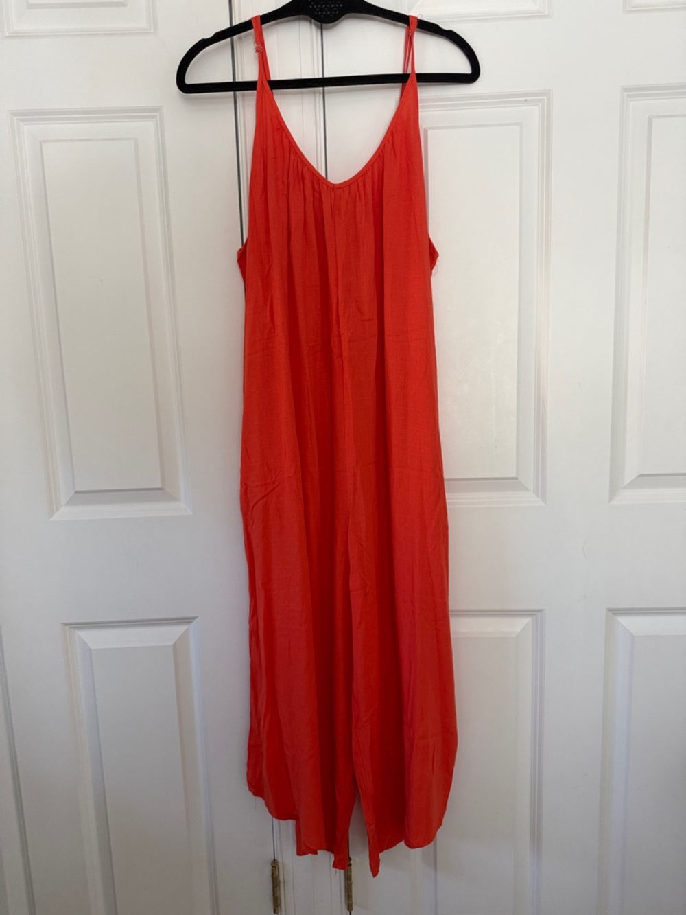 Women’s Coral Slip Dress - Unbranded